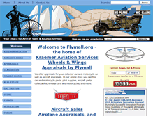 Tablet Screenshot of flymall.org